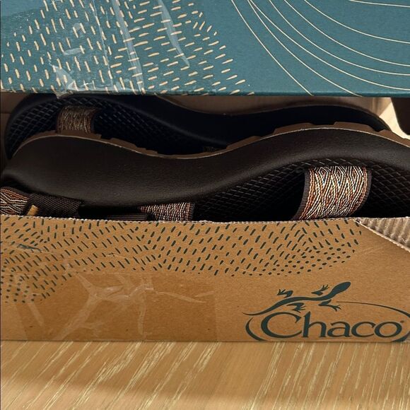 CHACO Men's Mega Z/1 Wide-Strap Classic Sandal, Summit Coffee, Size 7, NWT - Picture 12 of 12